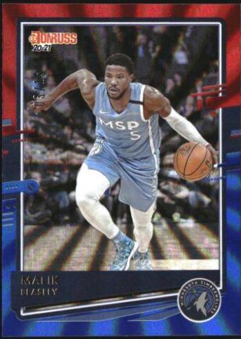 Malik Beasley [Red Blue Laser] #126