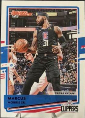 Marcus Morris Sr. [Press Proof Purple] #164