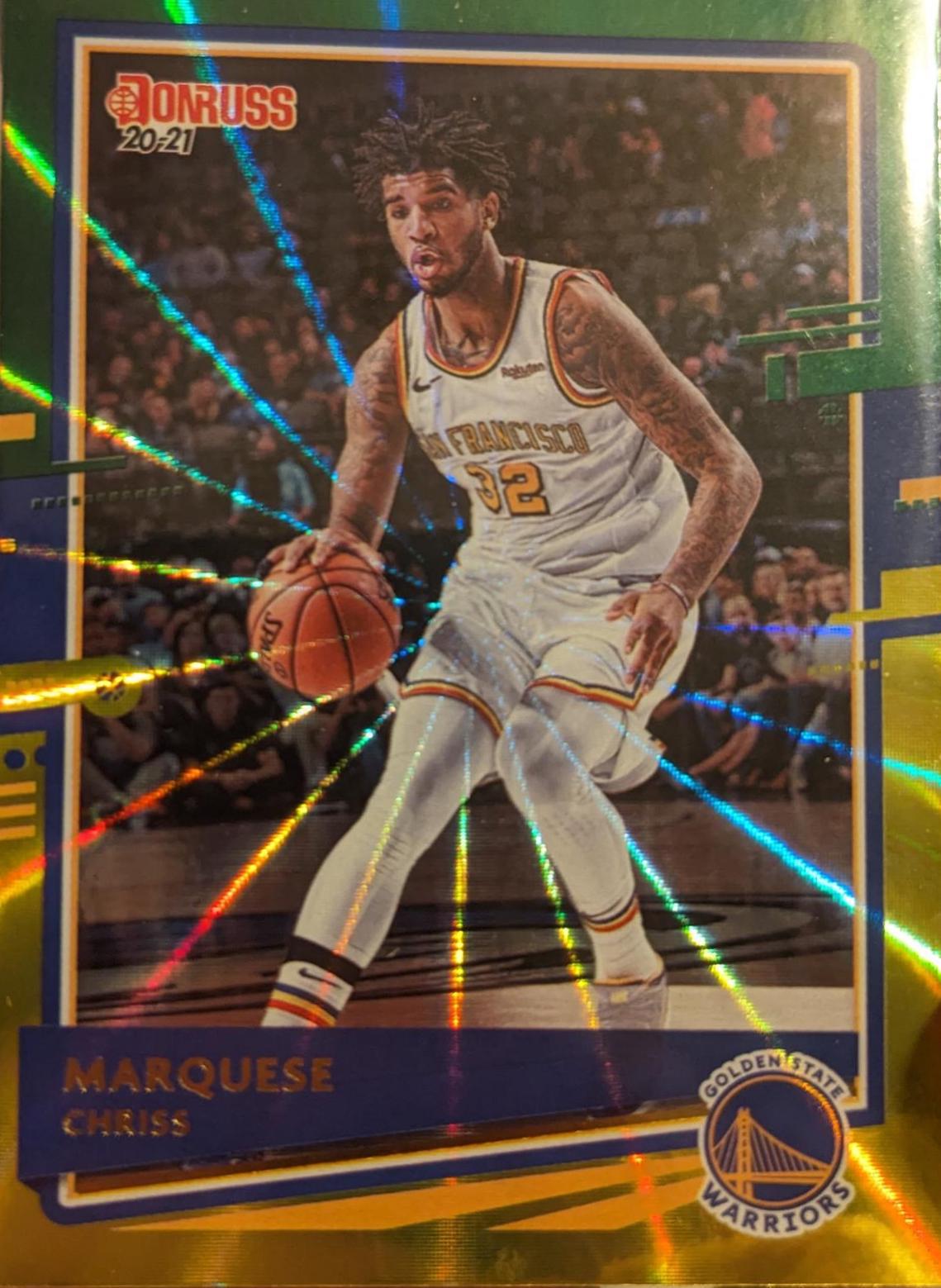 Marquese Chriss [Green Yellow Laser] #142
