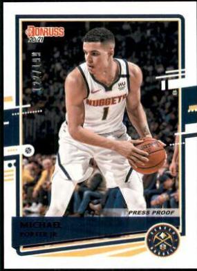 Michael Porter Jr. [Press Proof Purple] #26