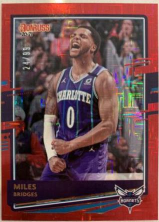 Miles Bridges [Choice Red] #190