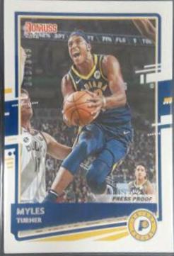 Myles Turner [Press Proof Silver] #172