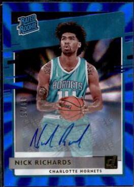 Nick Richards [Auto Blue Laser] #222