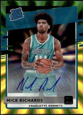Nick Richards [Auto Green Yellow Laser] #222