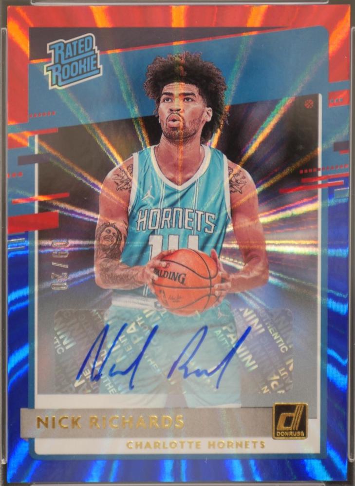 Nick Richards [Auto Red Blue Laser] #222