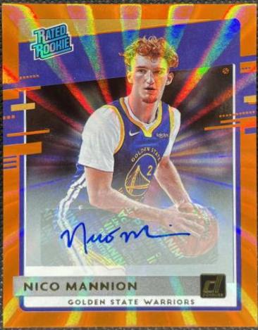 Nico Mannion [Auto] #245