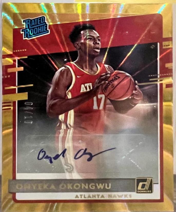 Onyeka Okongwu [Auto Choice Gold] #228