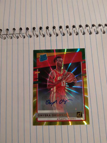 Onyeka Okongwu [Auto Green Yellow Laser] #228