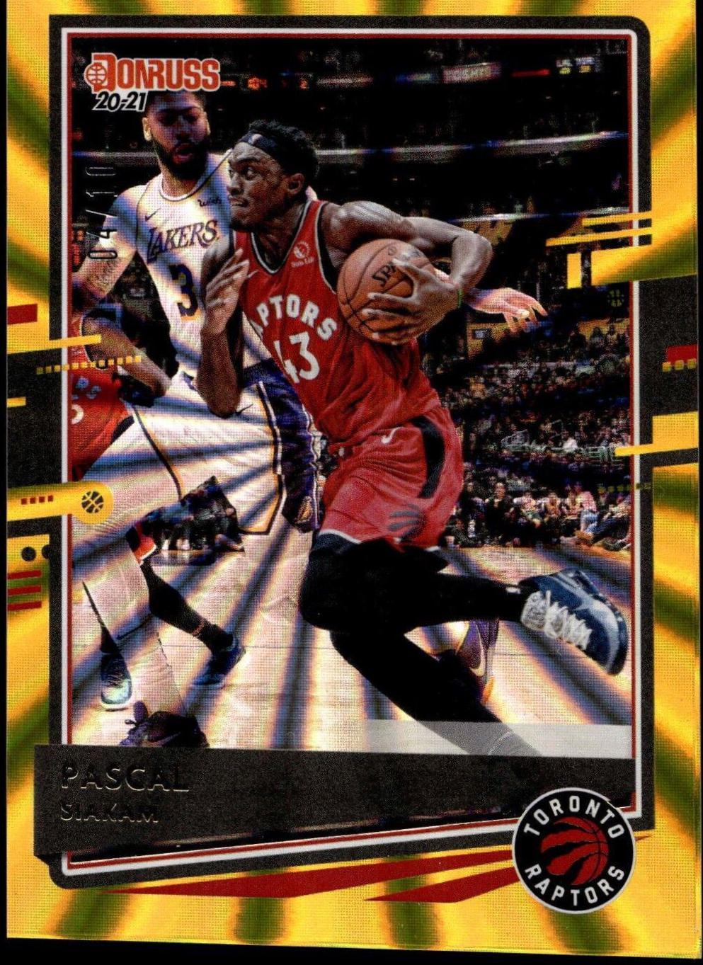 Pascal Siakam [Gold Laser] #48