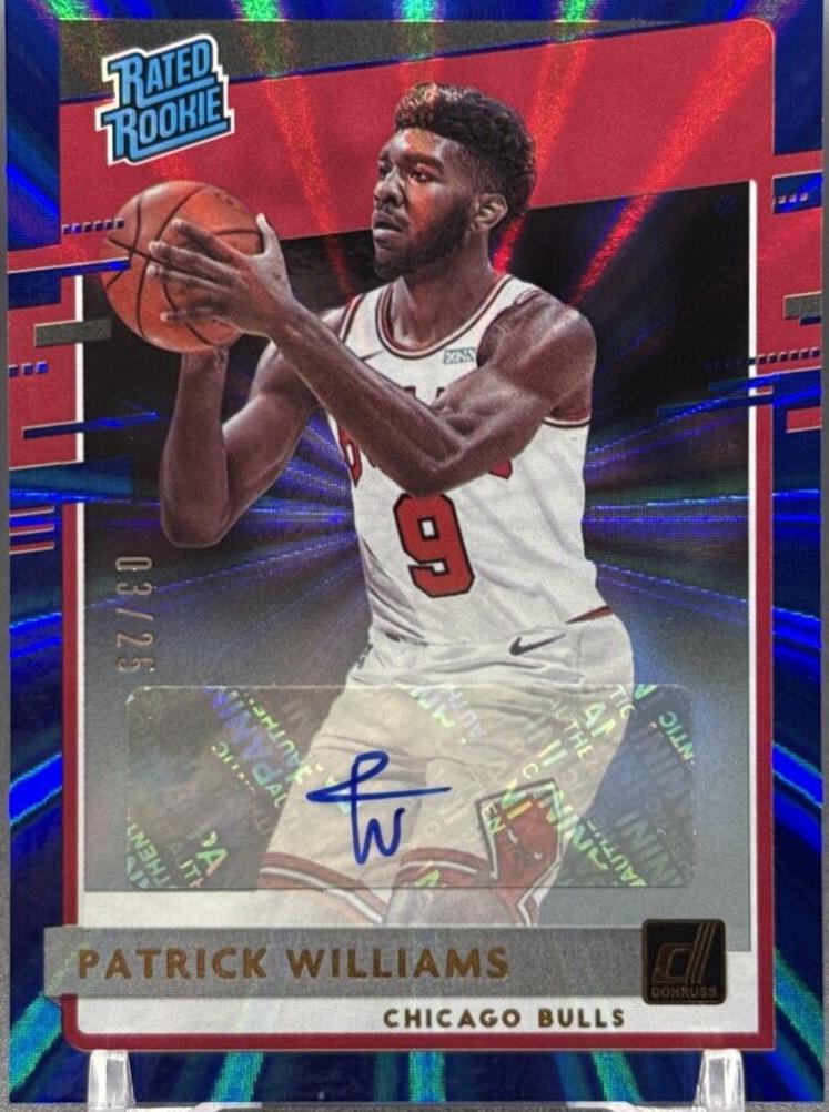 Patrick Williams [Auto Blue Laser] #227