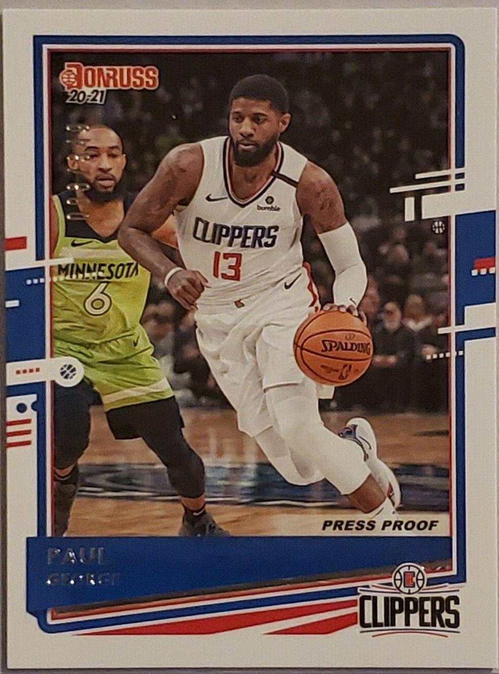 Paul George [Press Proof Silver] #55