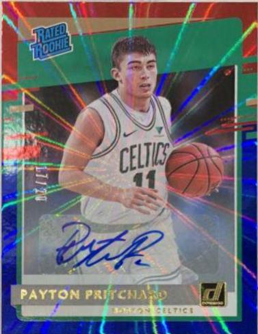 Payton Pritchard [Auto Red Blue Laser] #238
