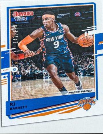 RJ Barrett [Press Proof Purple] #174
