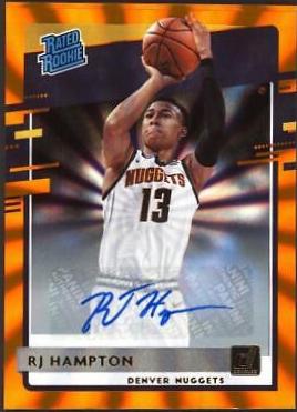 RJ Hampton [Auto Orange Laser] #237
