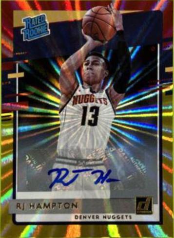 RJ Hampton [Auto Red Gold Laser] #237