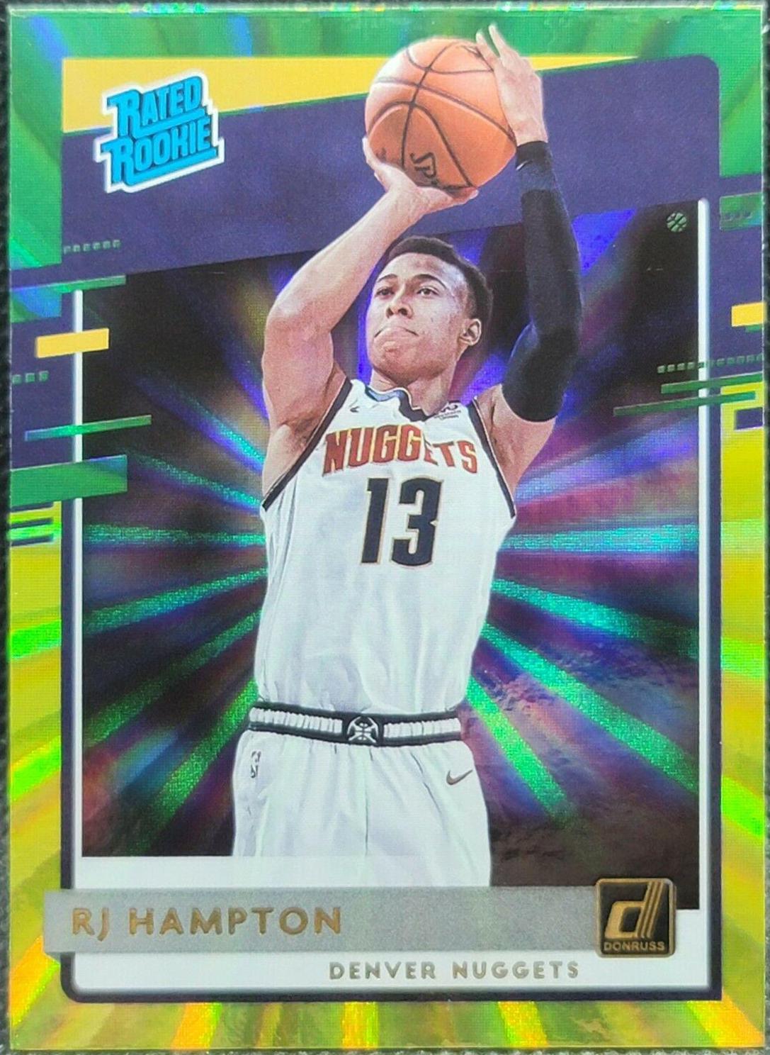 RJ Hampton [Green Yellow Laser] #237