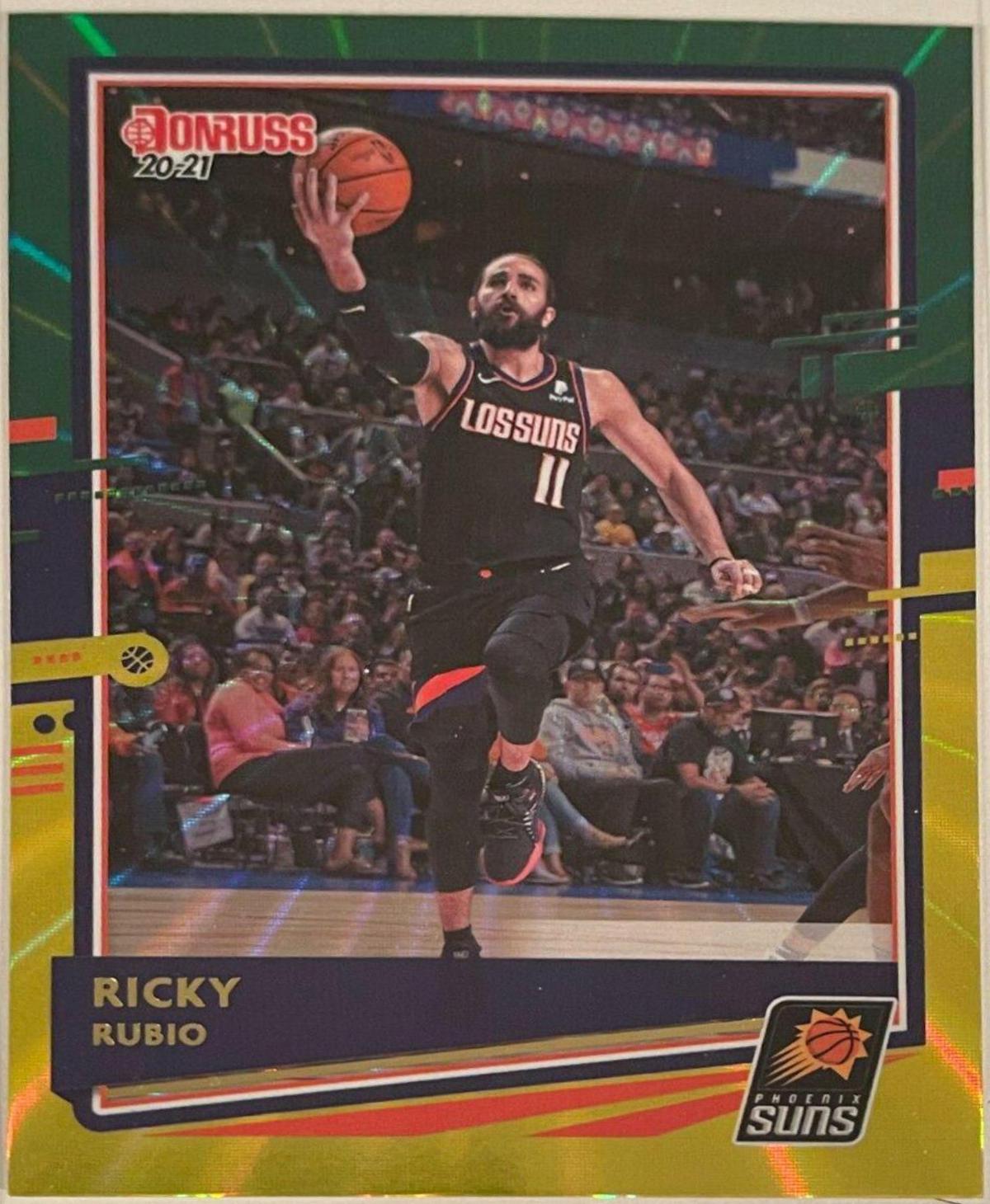 Ricky Rubio [Green Yellow Laser] #92