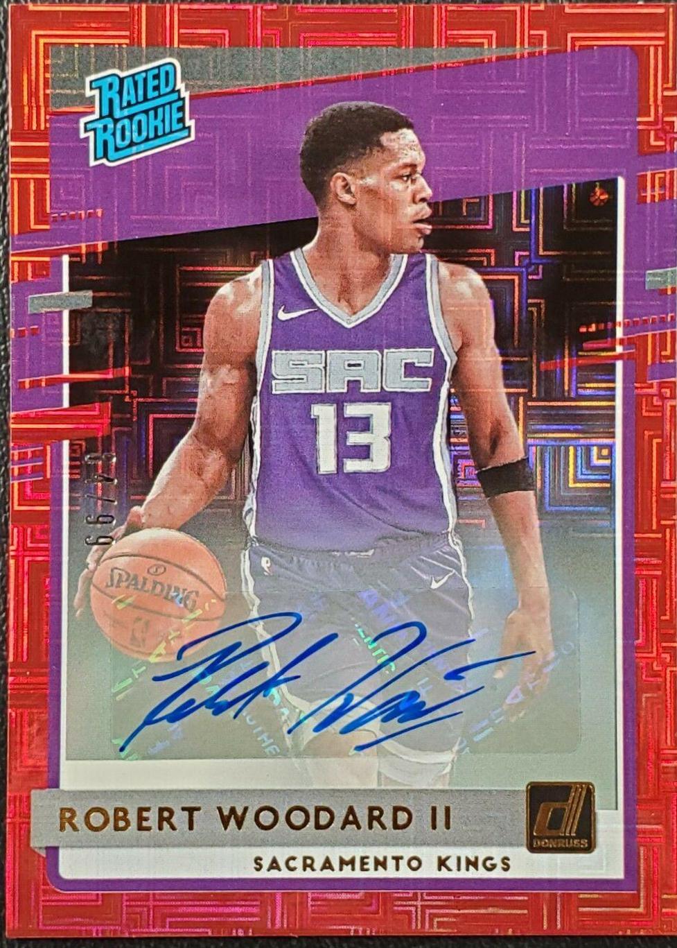 Robert Woodard II [Auto Choice Red] #219