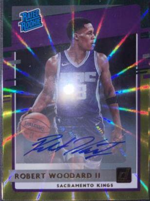 Robert Woodard II [Auto Green Yellow Laser] #219
