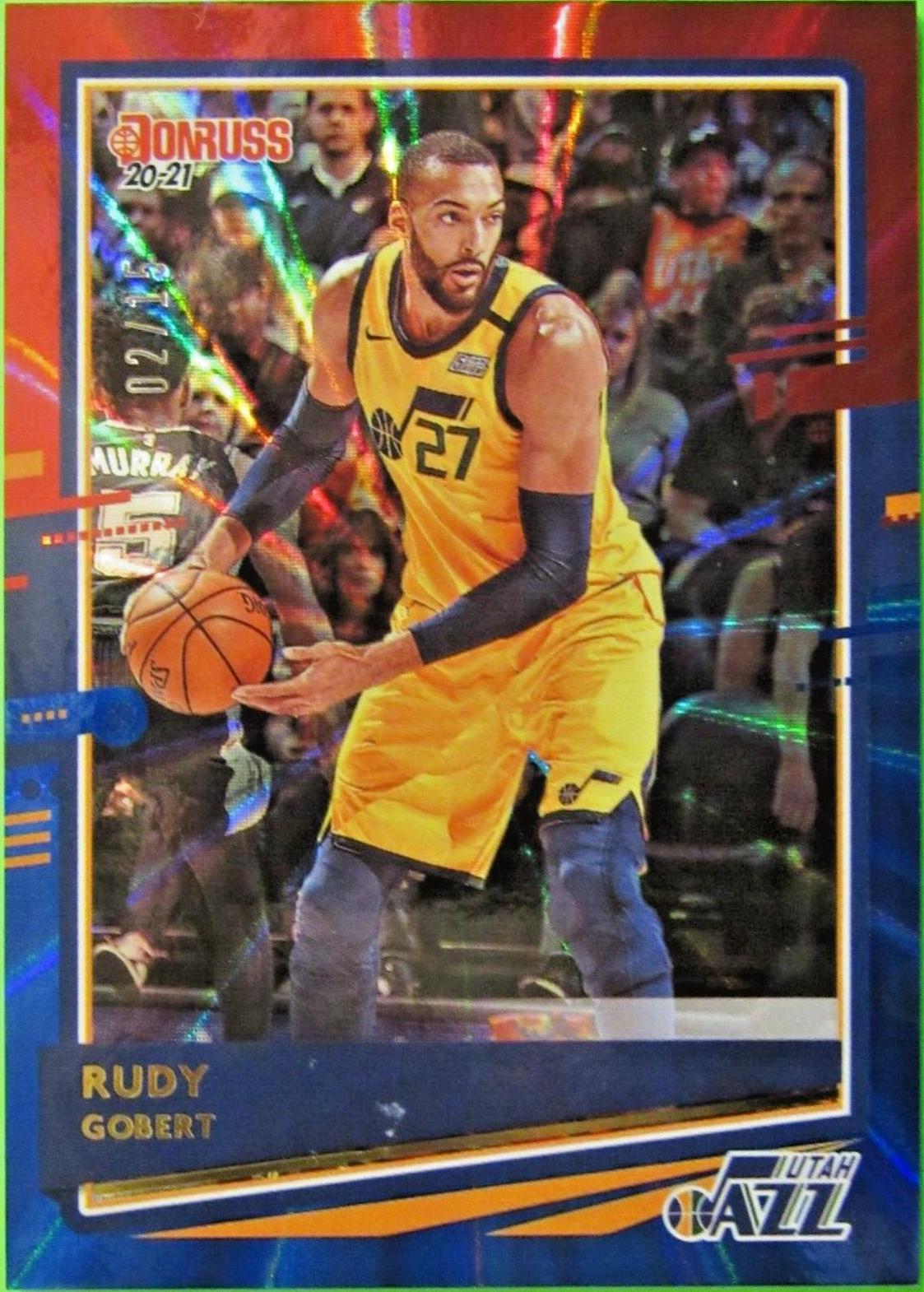 Rudy Gobert [Red Blue Laser] #114