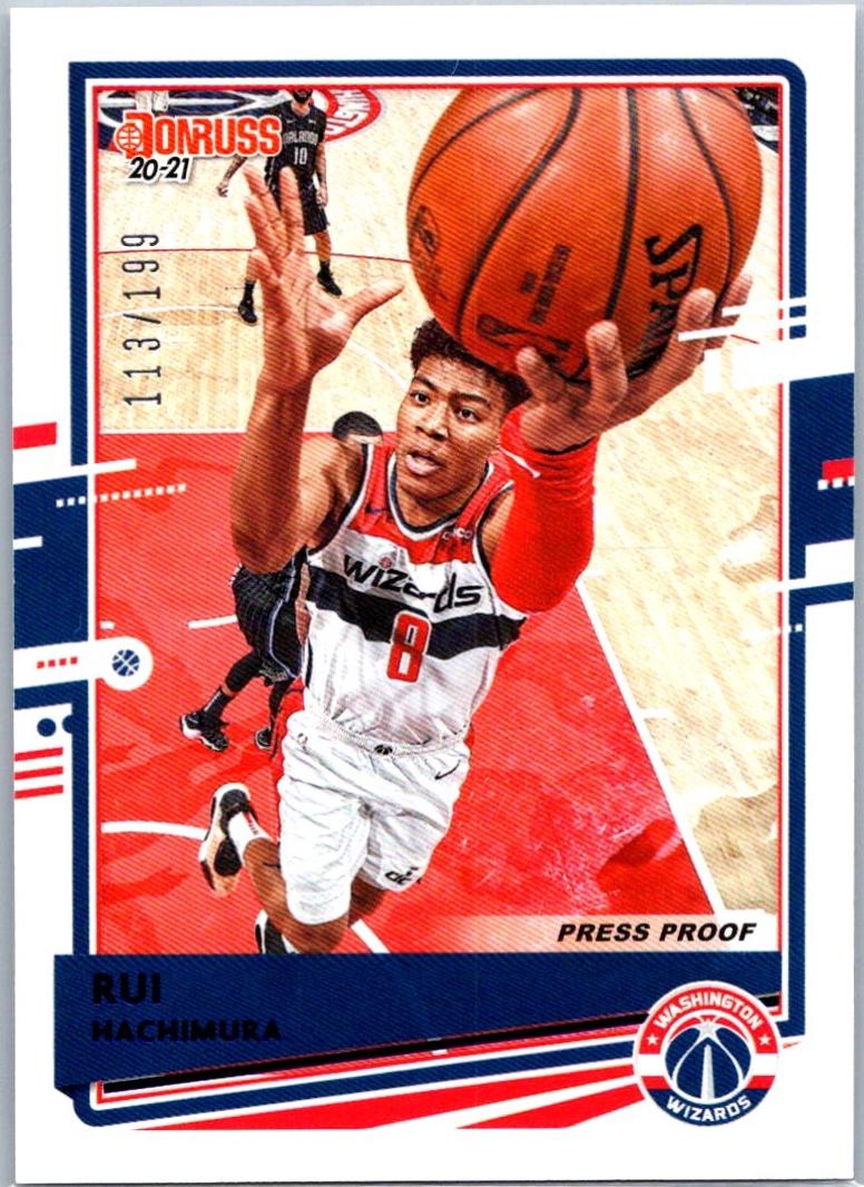 Rui Hachimura [Press Proof Purple] #198