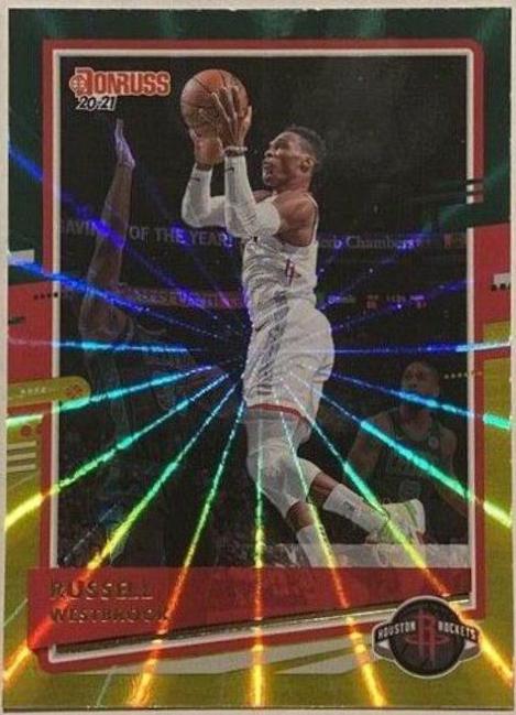 Russell Westbrook [Green Yellow Laser] #64