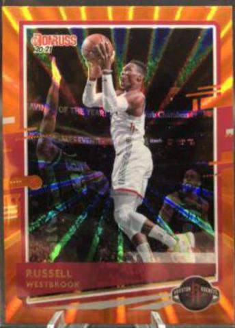 Russell Westbrook [Orange Laser] #64