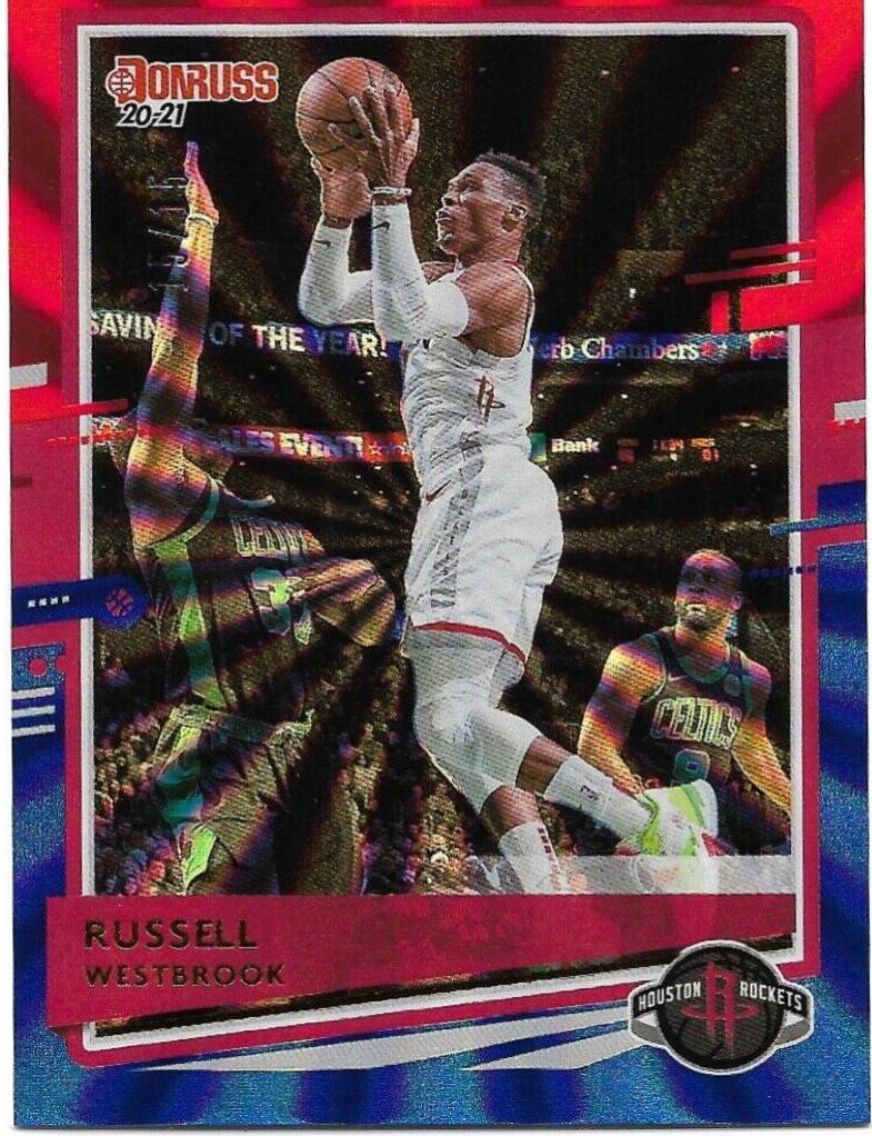 Russell Westbrook [Red Blue Laser] #64