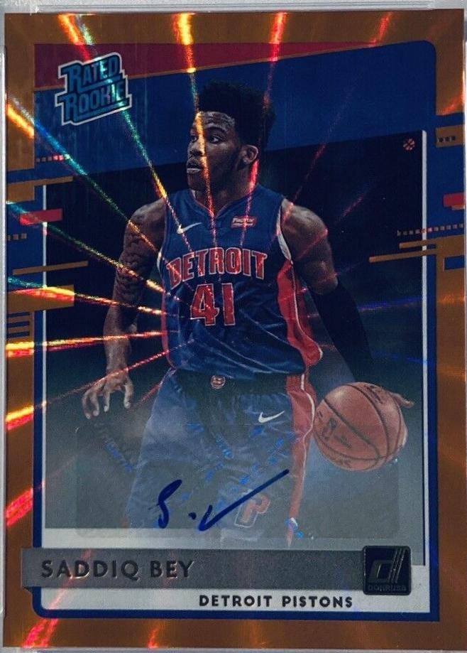 Saddiq Bey [Auto Orange Laser] #210
