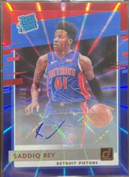 Saddiq Bey [Auto Red Blue Laser] #210