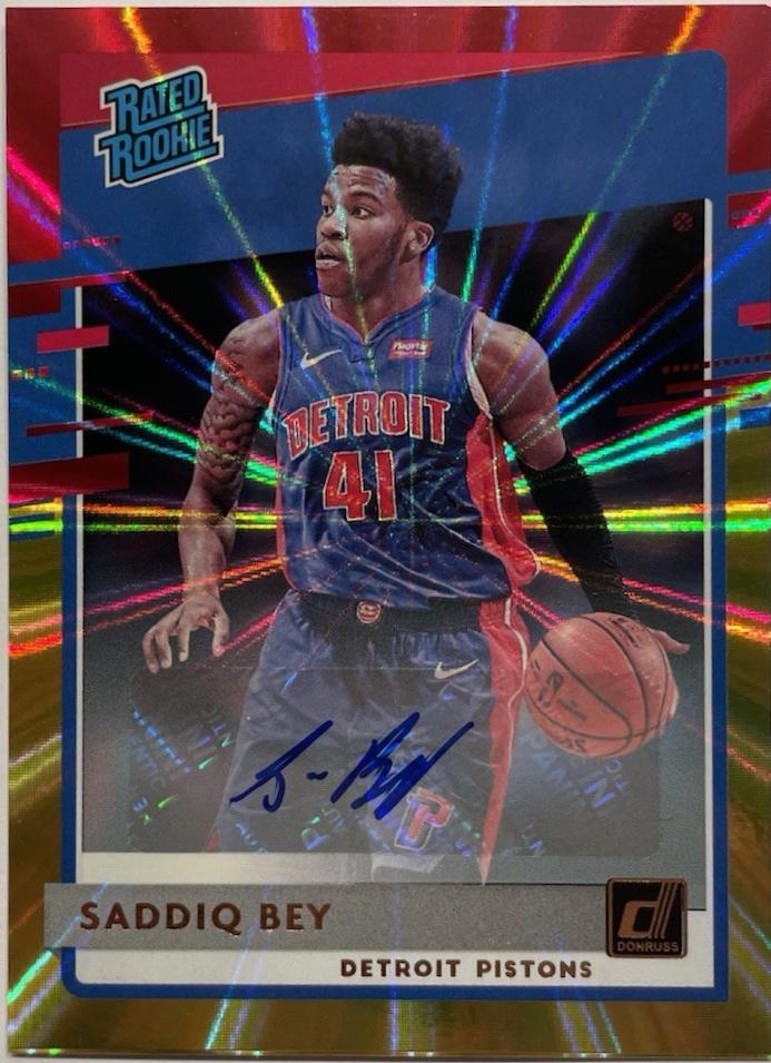 Saddiq Bey [Auto Yellow Laser] #210