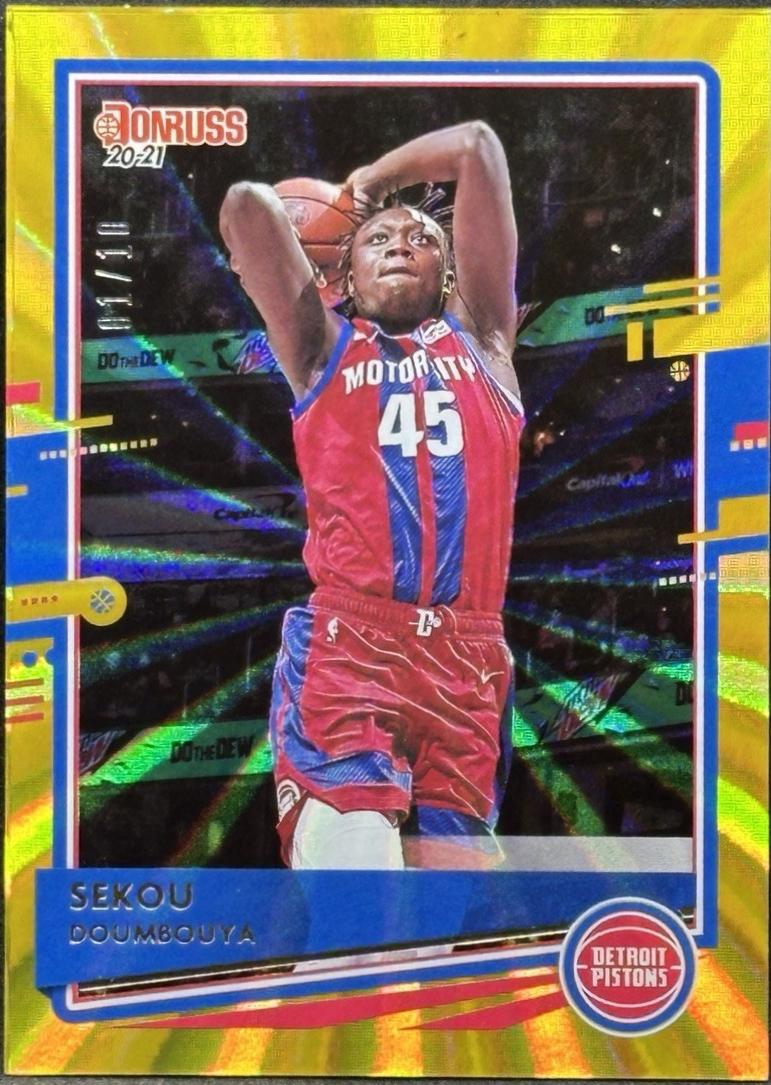 Sekou Doumbouya [Gold Laser] #39