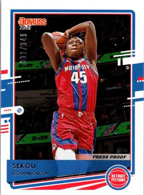 Sekou Doumbouya [Press Proof Silver] #39