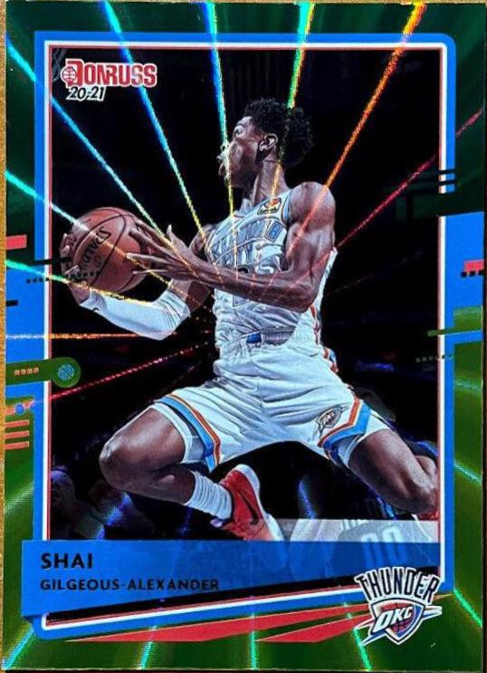 Shai Gilgeous-Alexander [Green Yellow Laser] #195