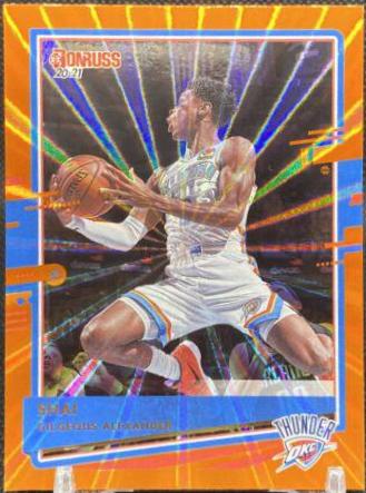 Shai Gilgeous-Alexander [Orange Laser] #195