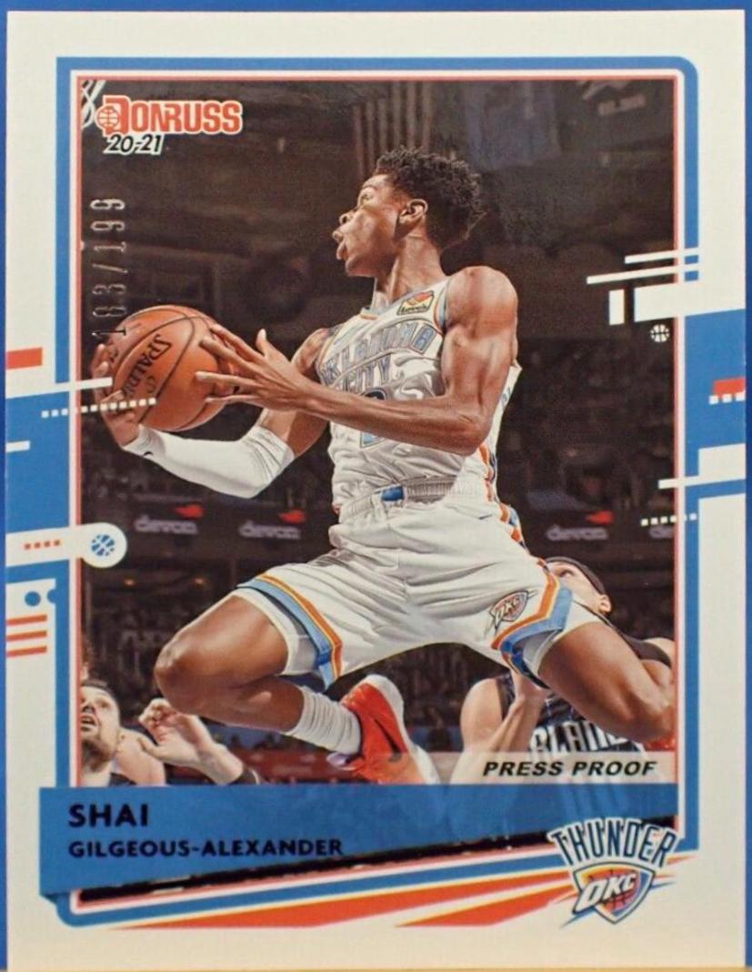 Shai Gilgeous-Alexander [Press Proof Purple] #195