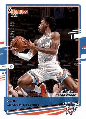 Shai Gilgeous-Alexander [Press Proof Silver] #195