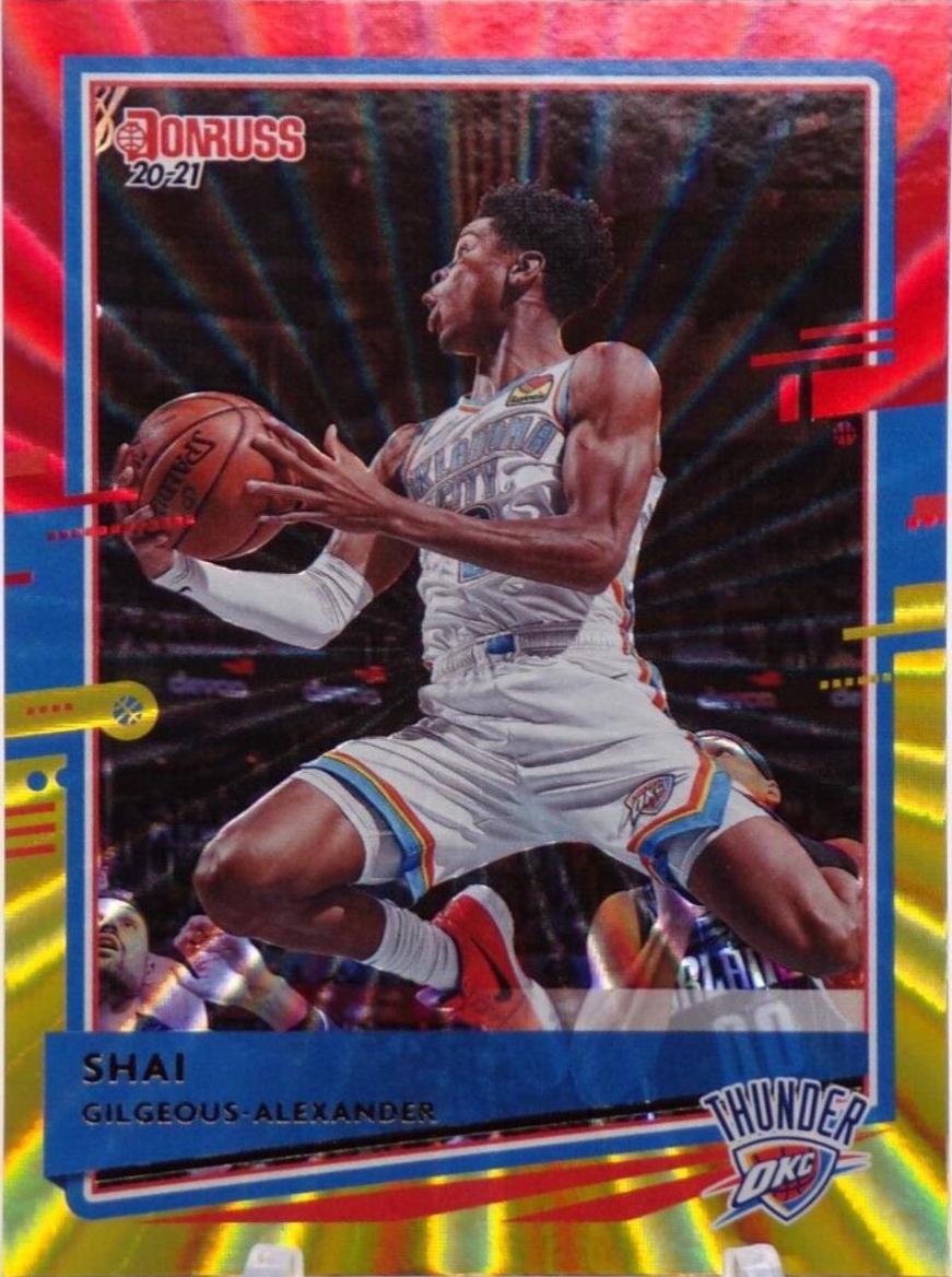 Shai Gilgeous-Alexander [Red Gold Laser] #195