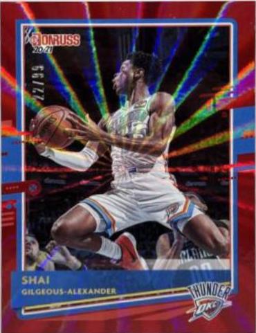 Shai Gilgeous-Alexander [Red Laser] #195
