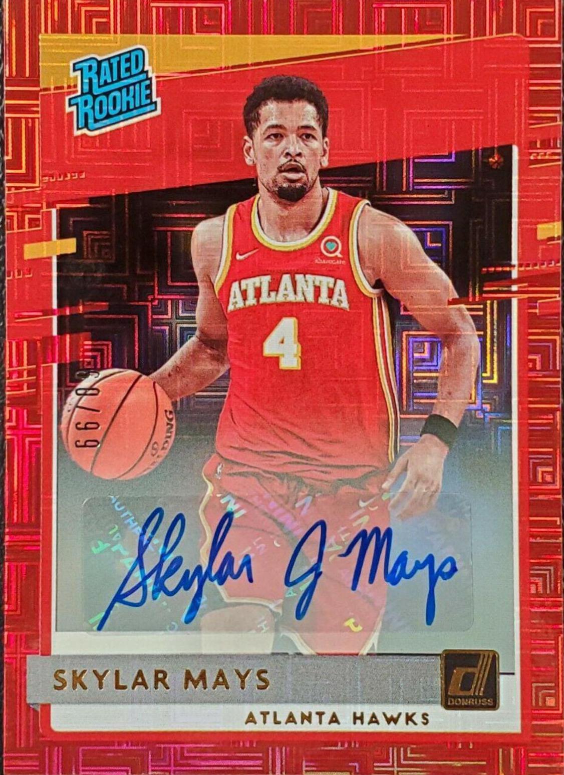 Skylar Mays [Auto Choice Red] #248