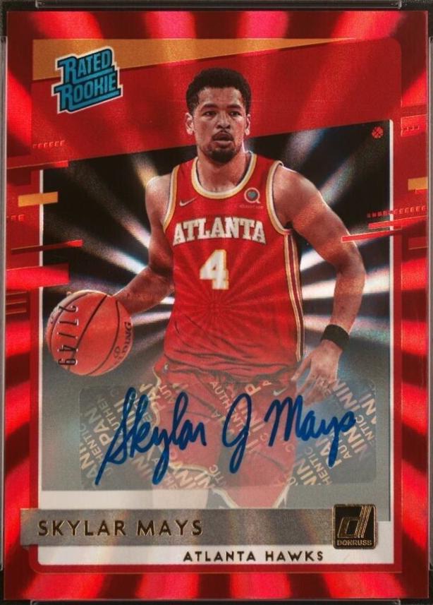 Skylar Mays [Auto Red Laser] #248