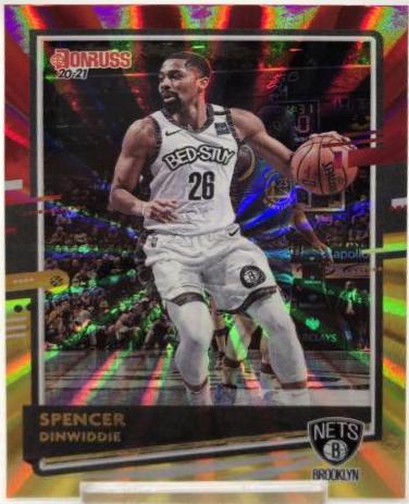 Spencer Dinwiddie [Red Gold Laser] #138