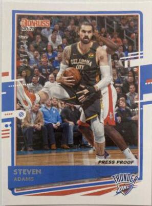 Steven Adams [Press Proof Silver] #84
