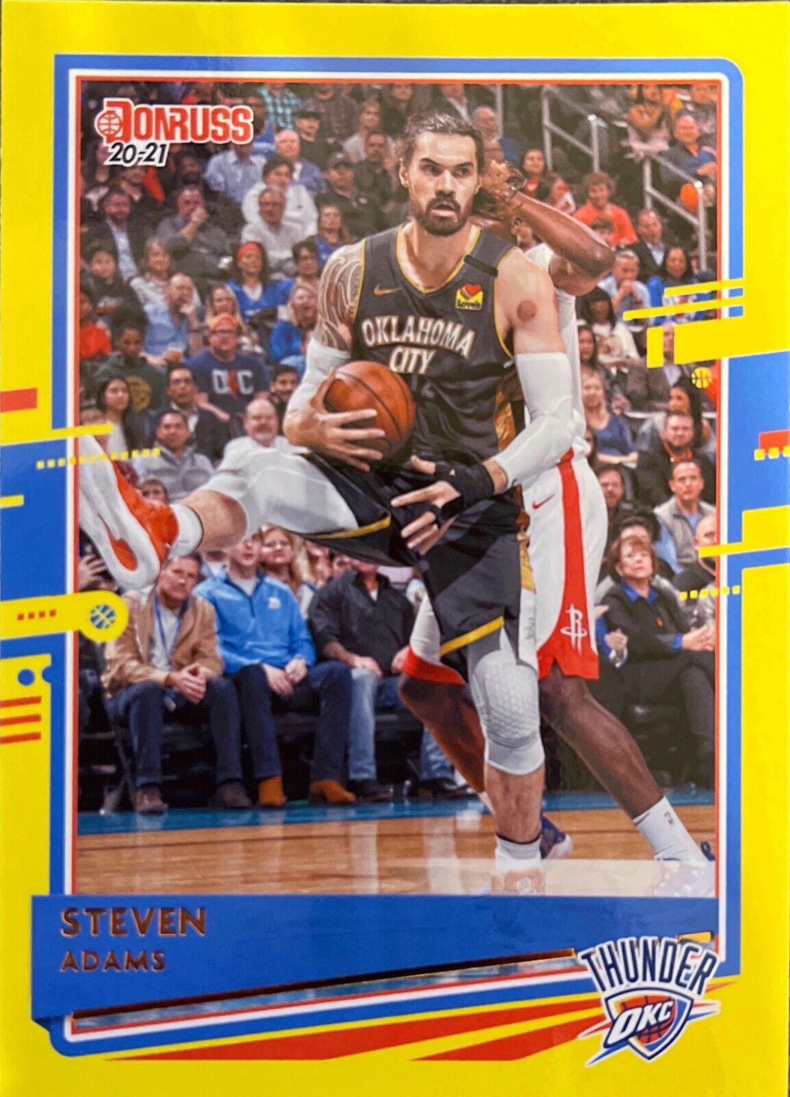 Steven Adams [Yellow Flood] #84