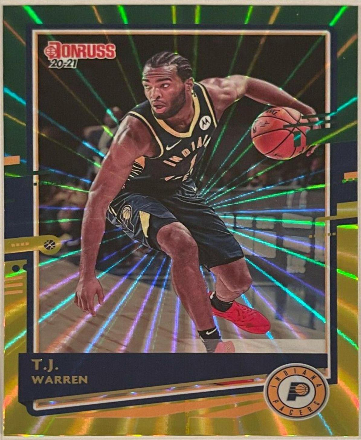 T.J. Warren [Green Yellow Laser] #105