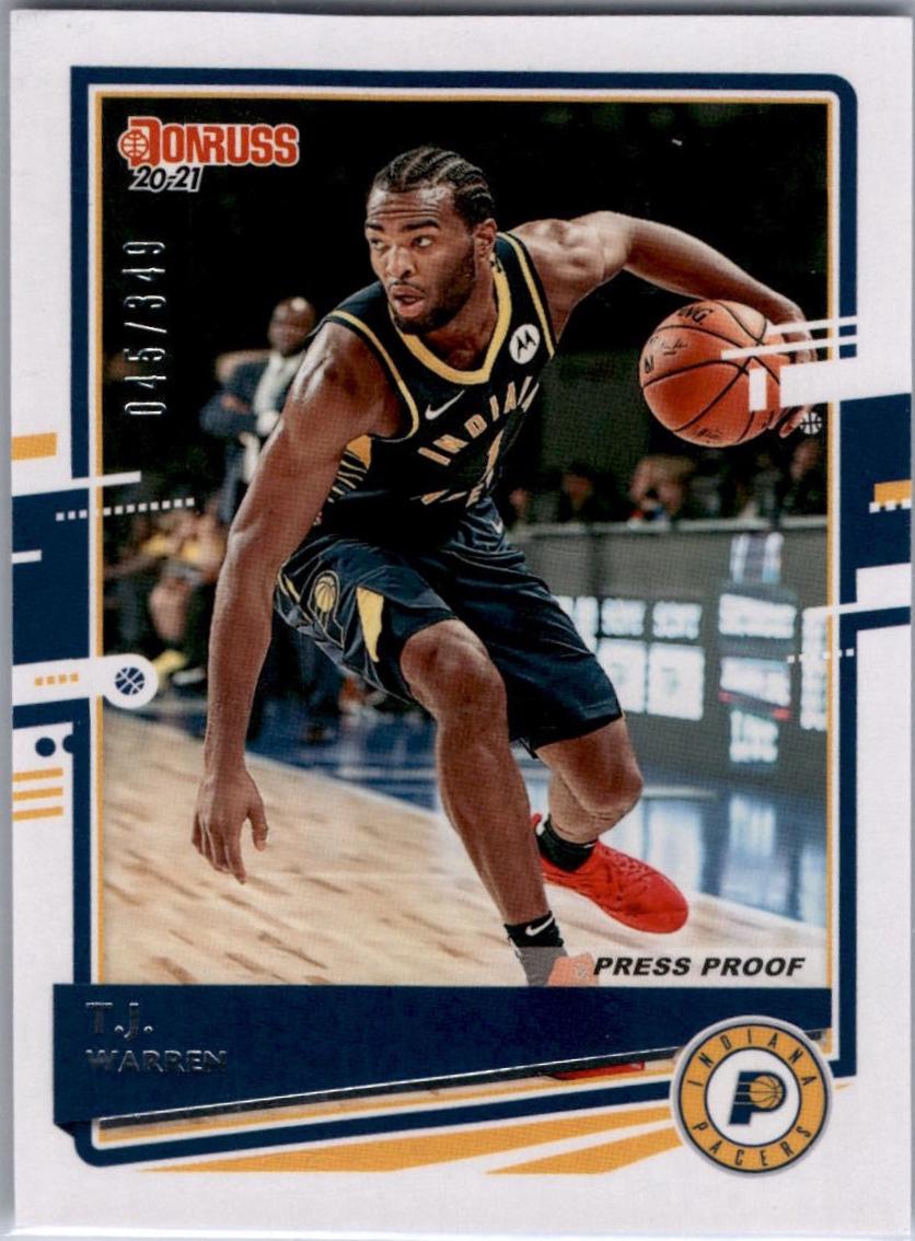 T.J. Warren [Press Proof Silver] #105