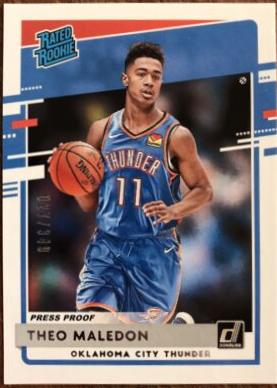 Theo Maledon [Press Proof Silver] #242