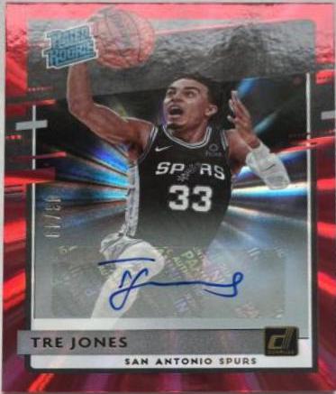 Tre Jones [Auto Red Laser] #244