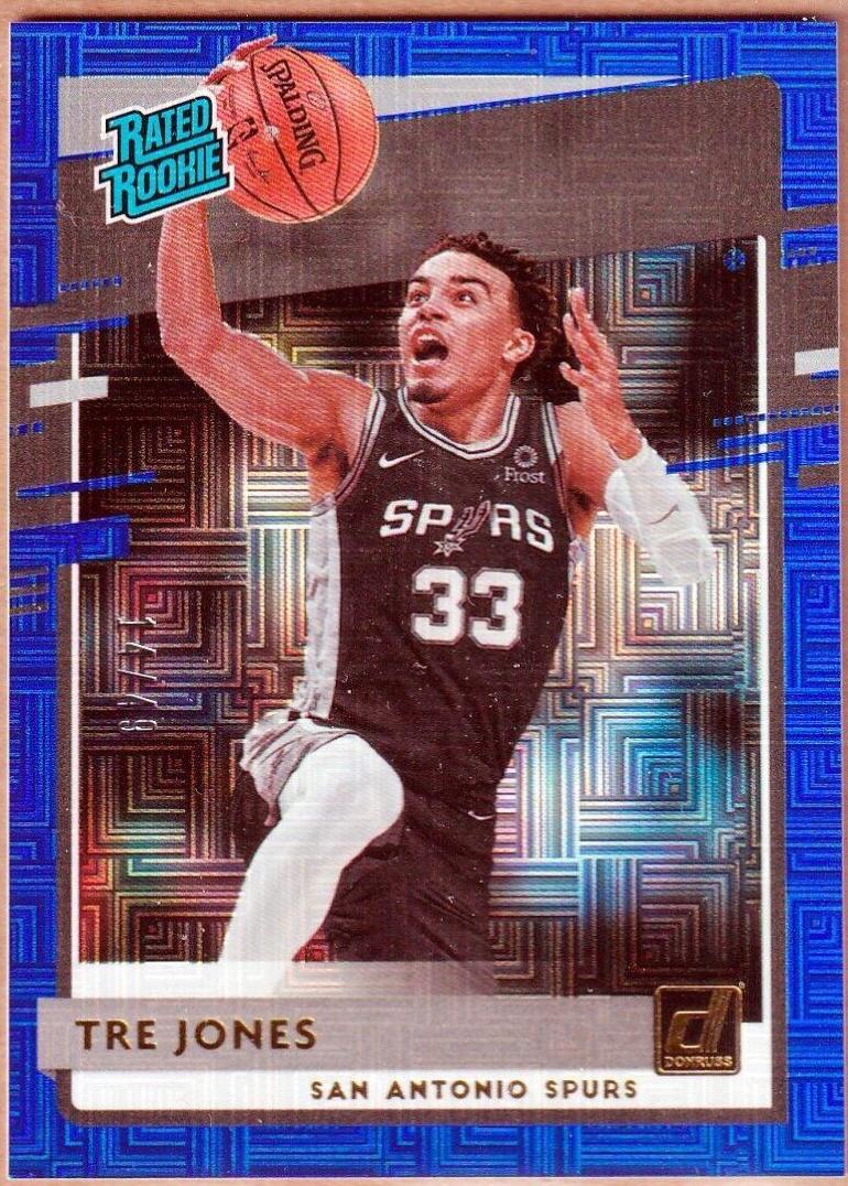 Tre Jones [Choice Blue] #244