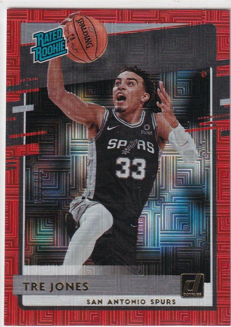 Tre Jones [Choice Red] #244